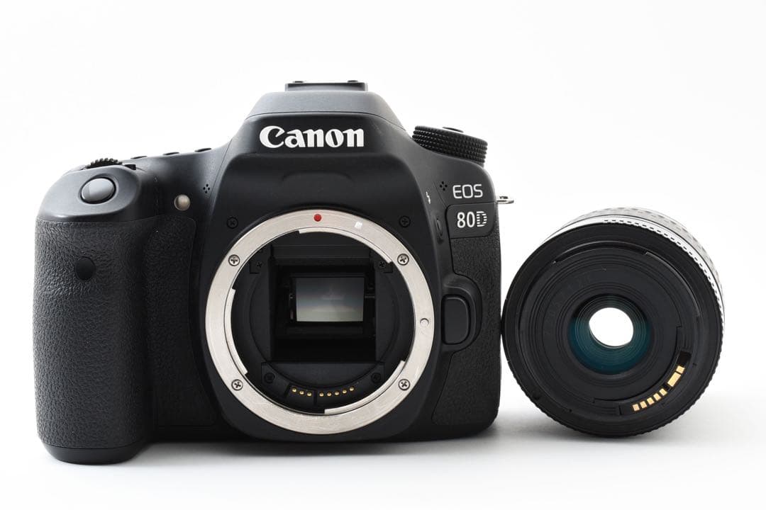 保証付/属品完備/デジタル一眼レフカメラ/Canon EOS 80Dレンズセット