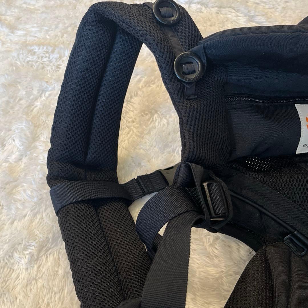 エルゴベビー　オムニ360 クールエアー　メッシュ オニキスブラック　美品✨