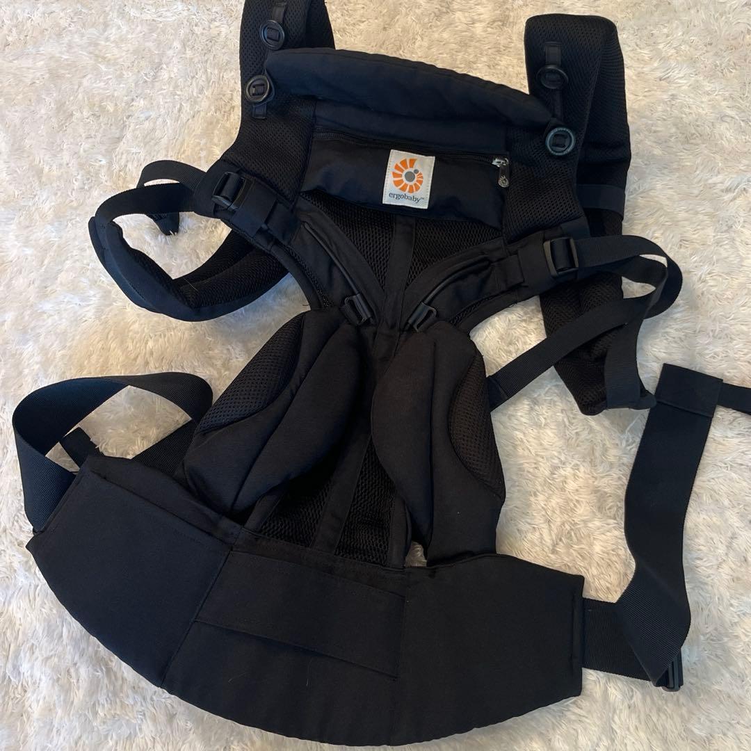 エルゴベビー　オムニ360 クールエアー　メッシュ オニキスブラック　美品✨