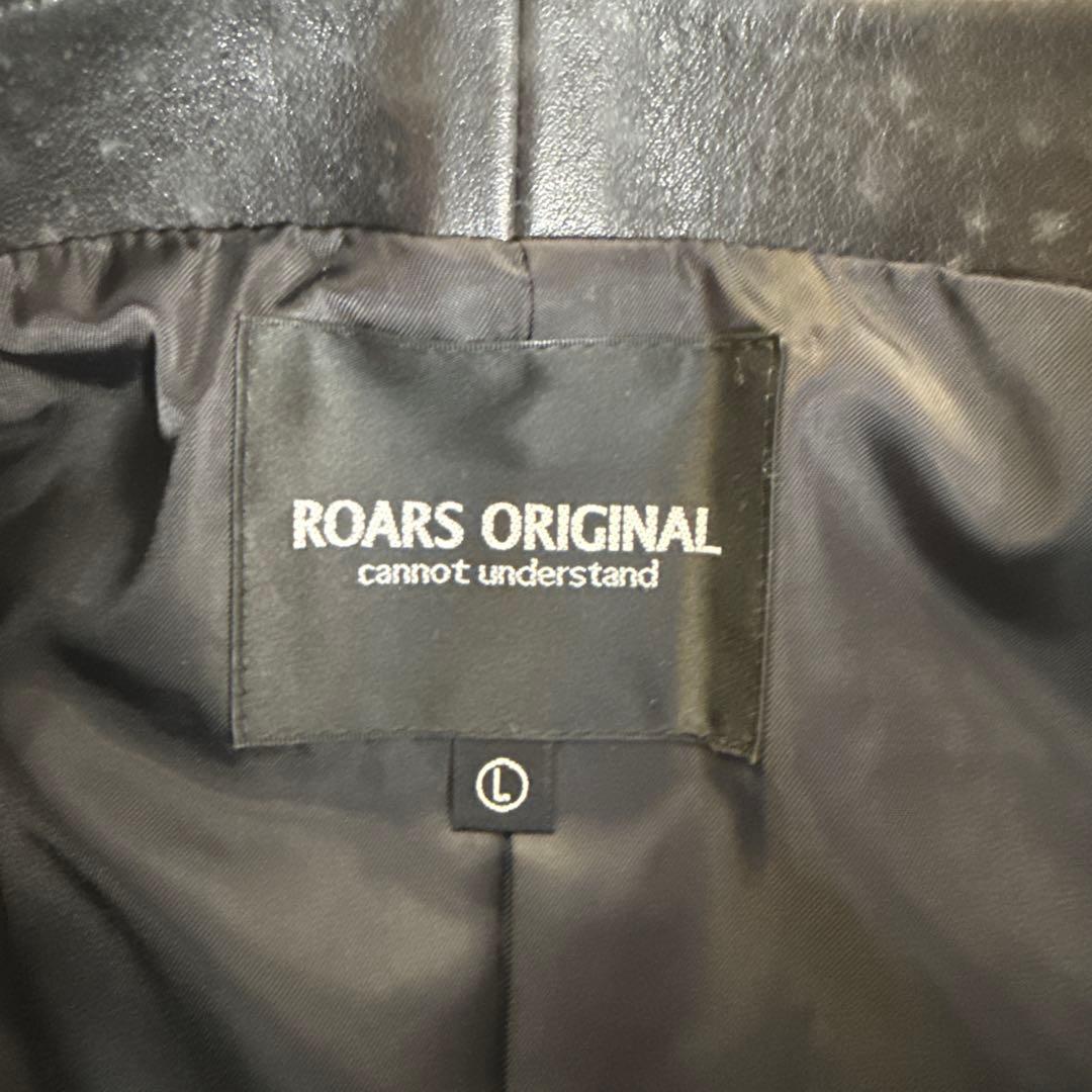 ROARS ORIGINAL レザーオーバーオール Lサイズ