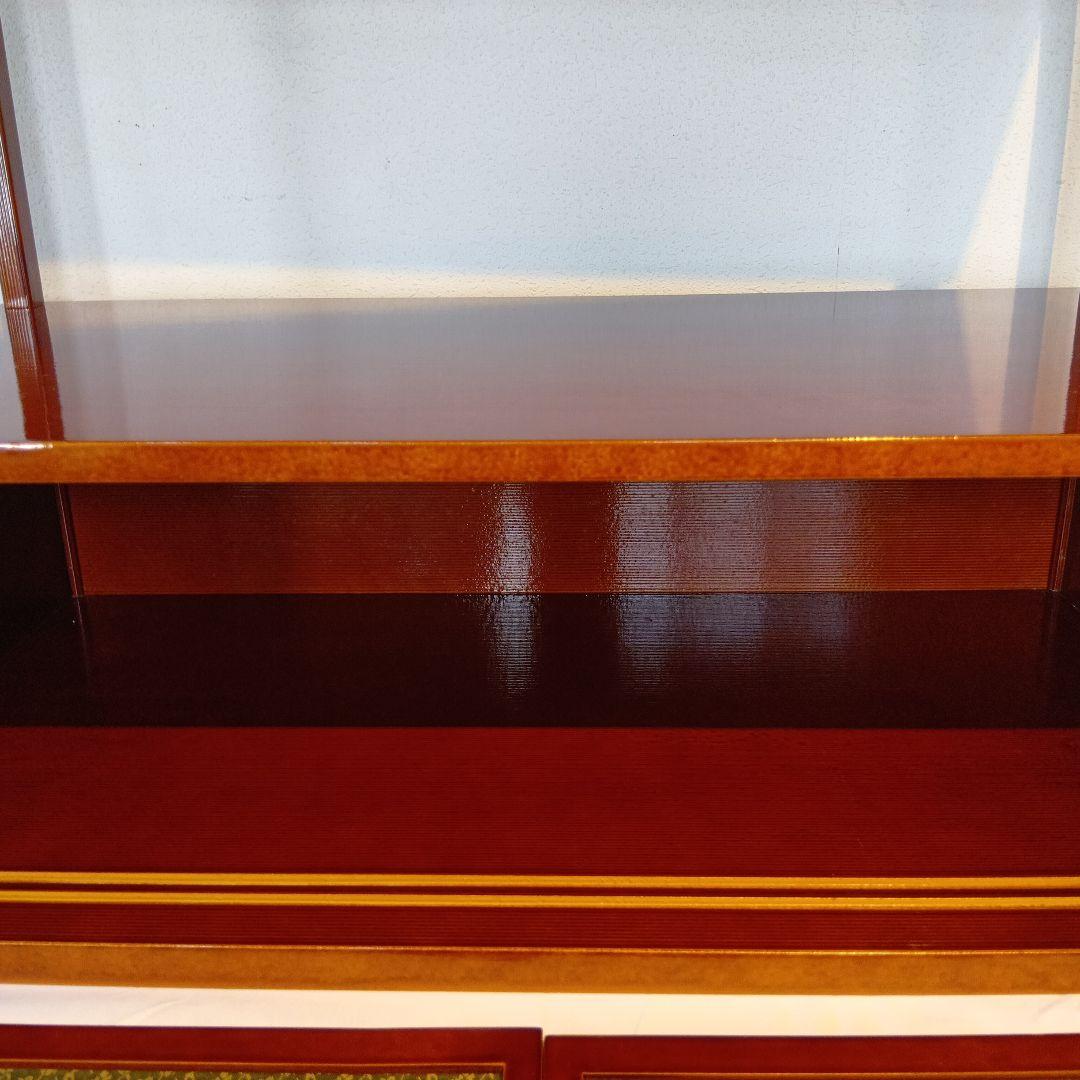 茶道具　紹鴎棚　春慶塗