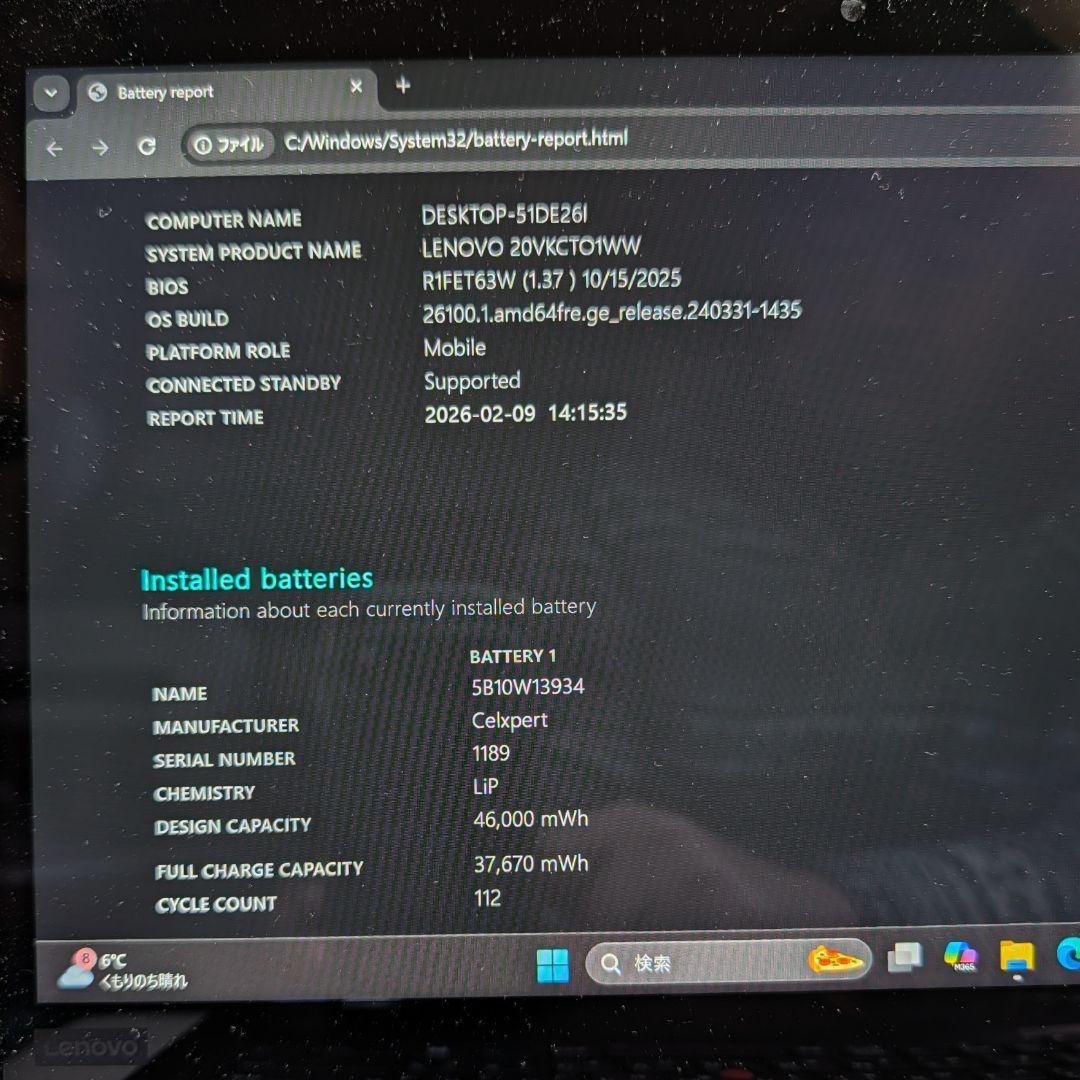 Windowsノート本体 Lenovo Thinkpad L13 YogaGen2 Core i5