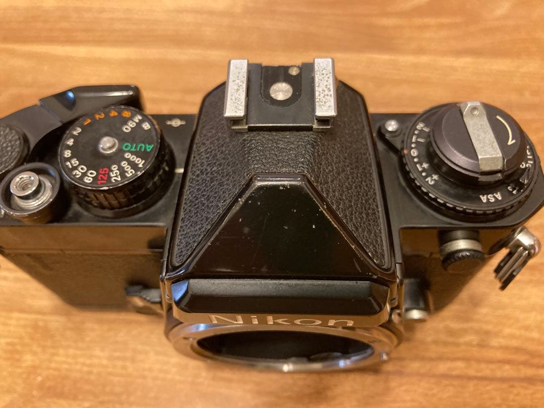 【精度良好・モルト交換済】ニコン Nikon FE ブラック 黒 ボディ