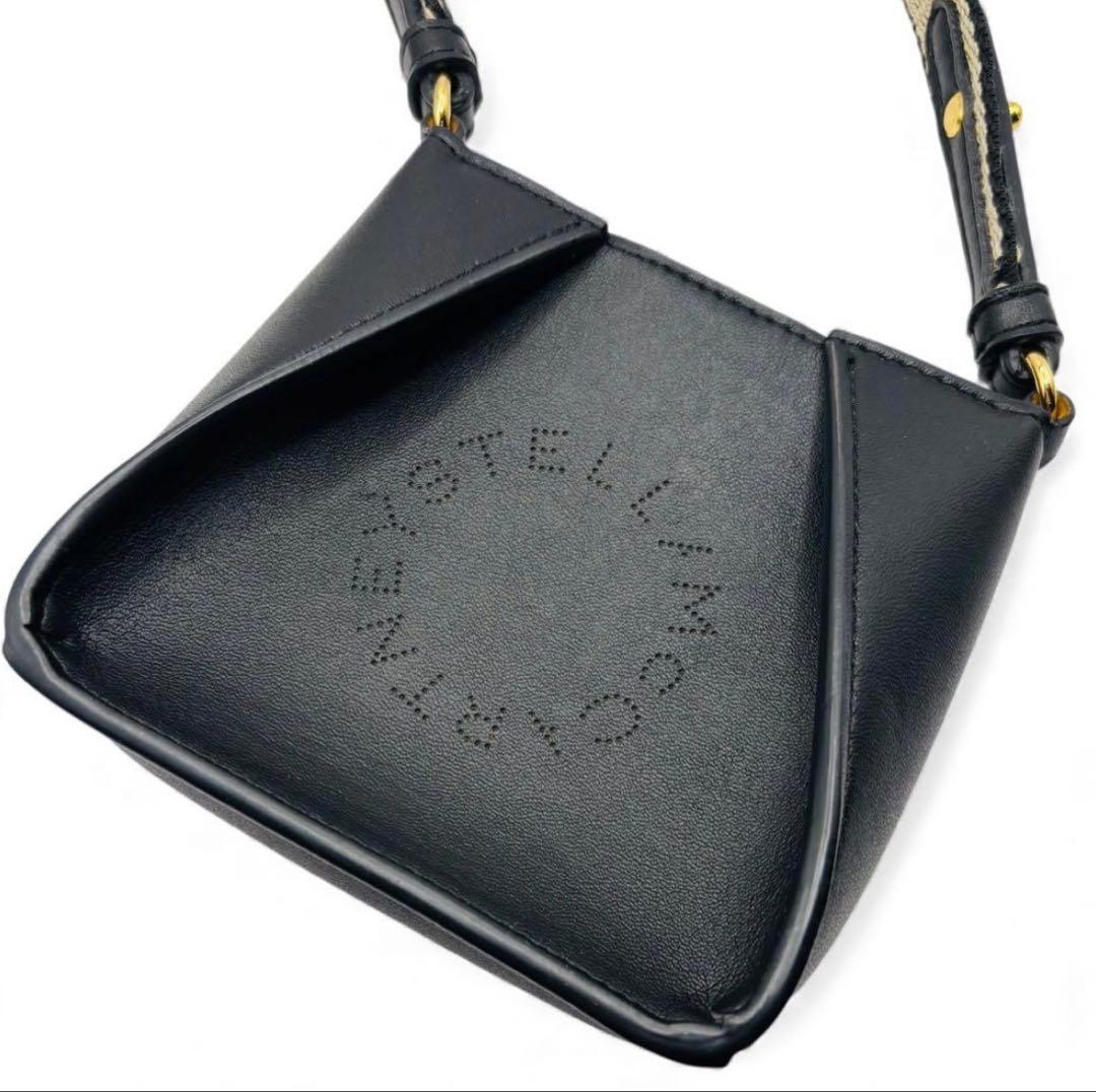 【ちむ* 様】Stella McCartney マイクロミニショルダーバッグ 黒