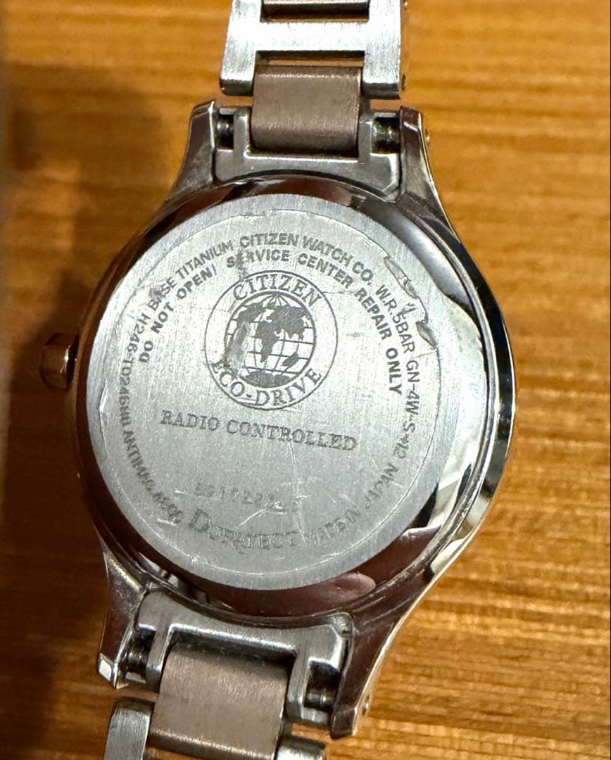 citizen xC ソーラー電波時計 サクラピンクシルバー