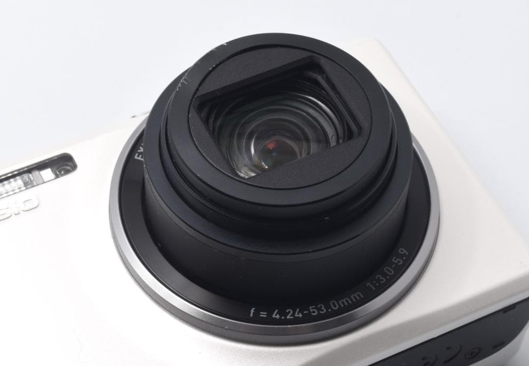 CASIO EXILIM EX-ZR400 ホワイト 【カメラケース付】