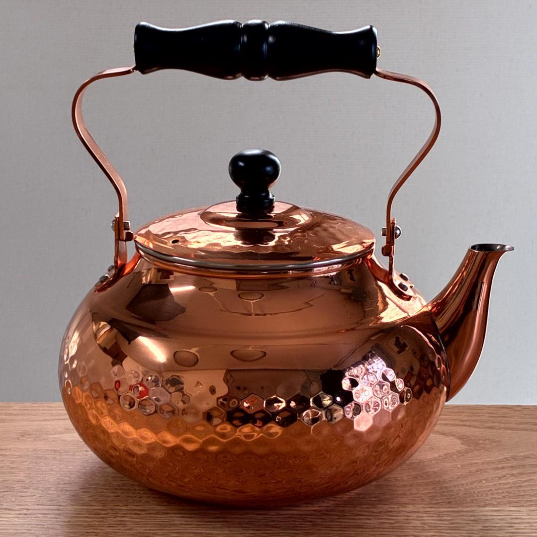 新光金属株式会社 COPPER100 銅ケトル 2.0リットル 未使用品 やかん