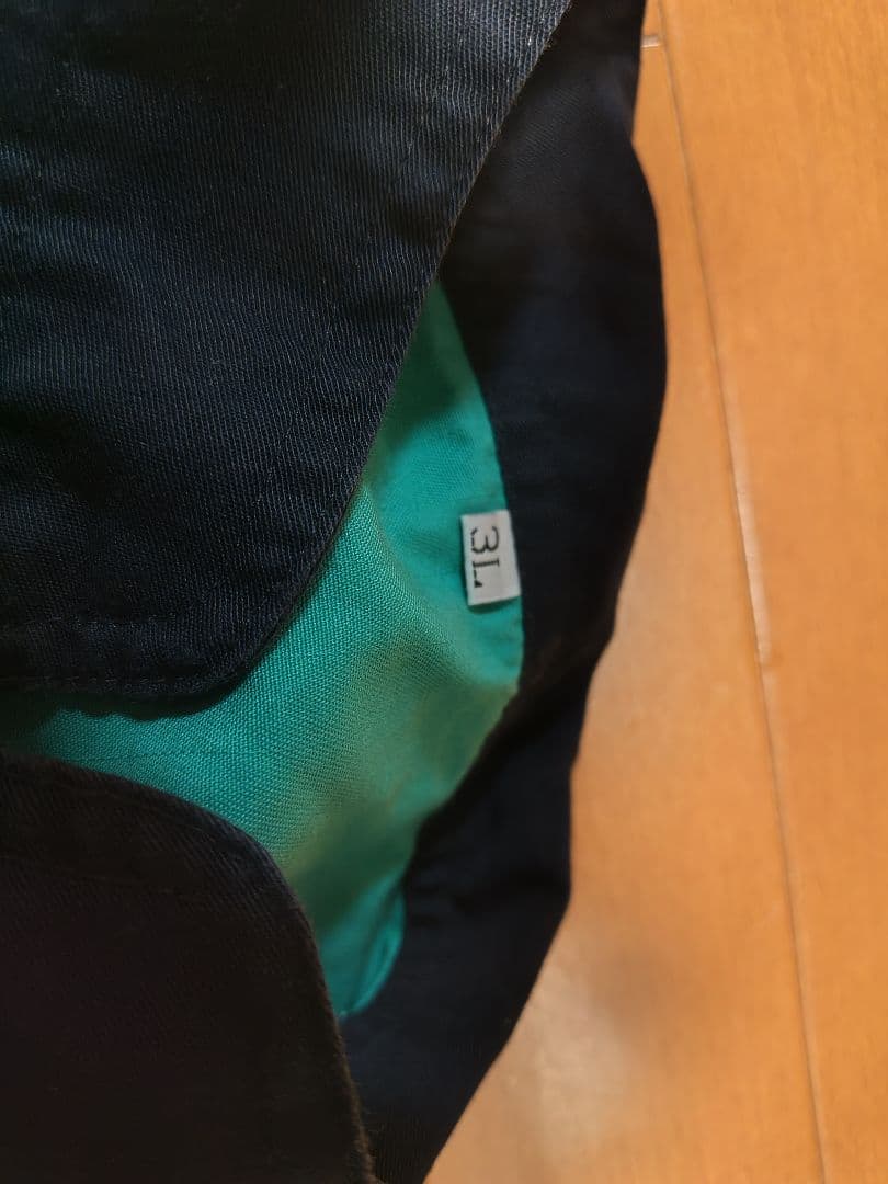 KOBE コベルコ つなぎ 3Lサイズ 緑/黒