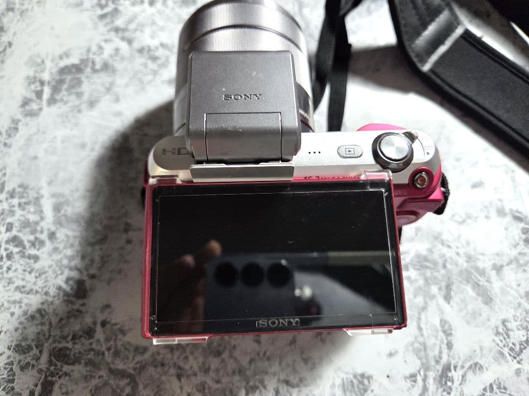 SONY NEX-C3 ミラーレスカメラ ピンク 色々フルセット付き【値下げ】