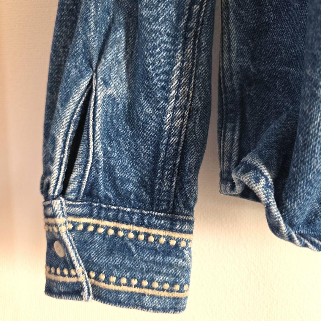 Sezane Tomboy shirt denim セザンヌのデニムシャツ 36