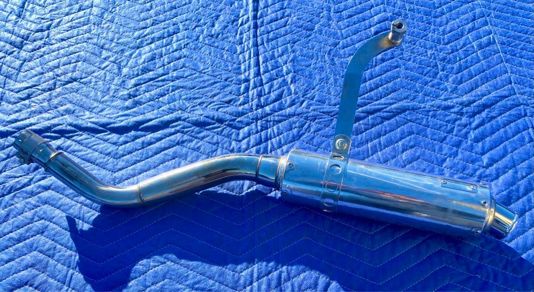 リトルカブ スーパーカブ50 武川 SP TAKEGAWA ボンバーマフラー