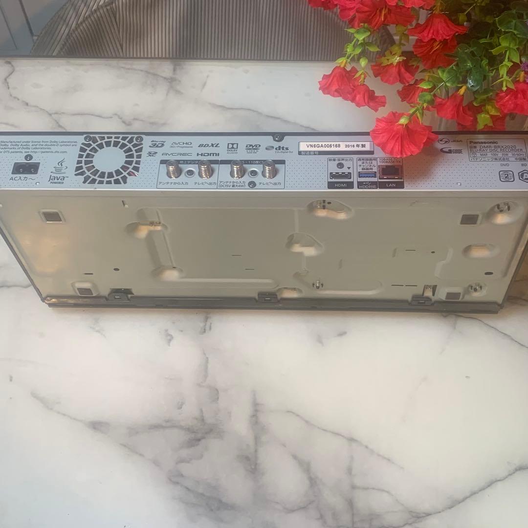 3D対応■Panasonic DMR-BRX2020 ブルーレイレコーダー■
