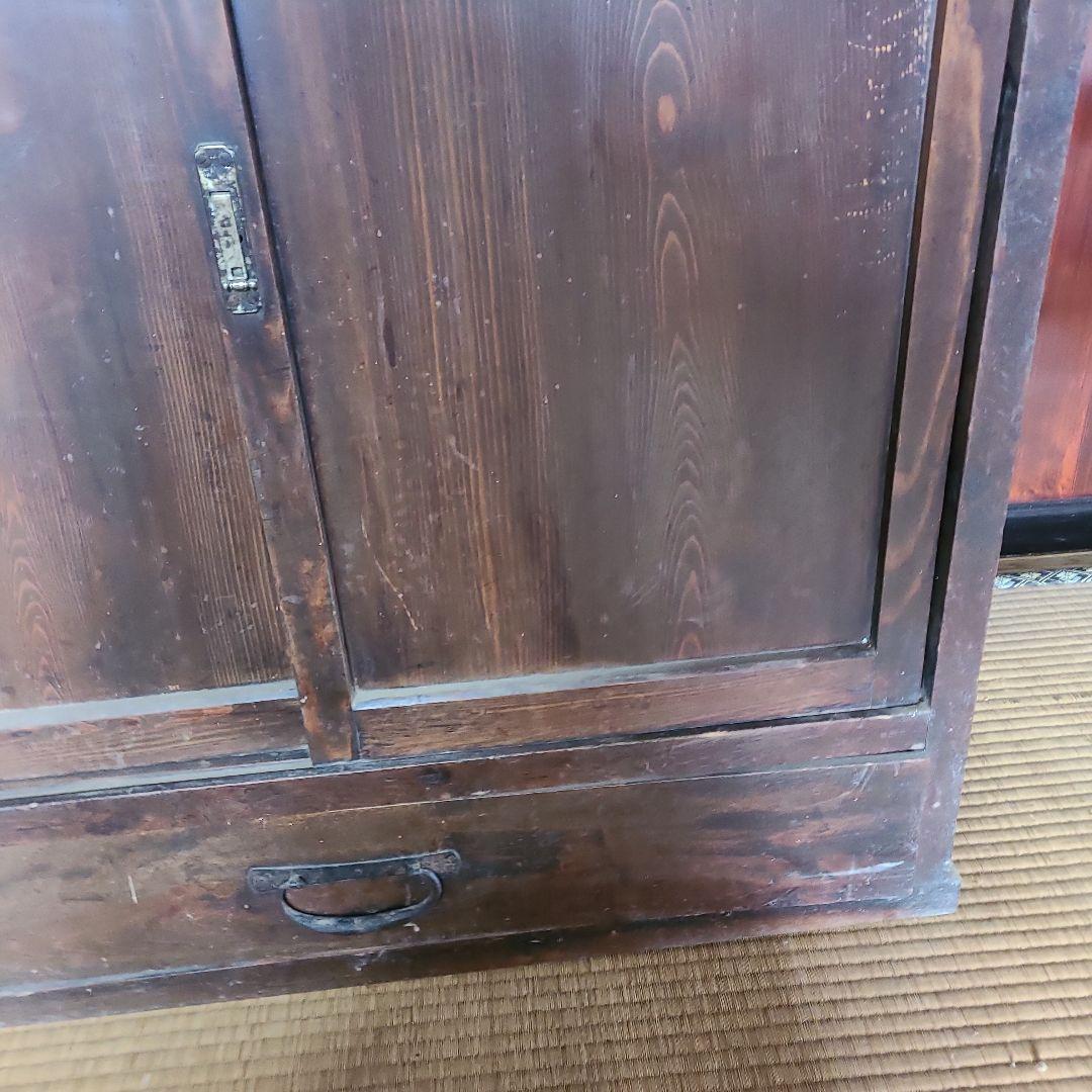 【在庫整理価格】昭和レトロ　木製　戸棚