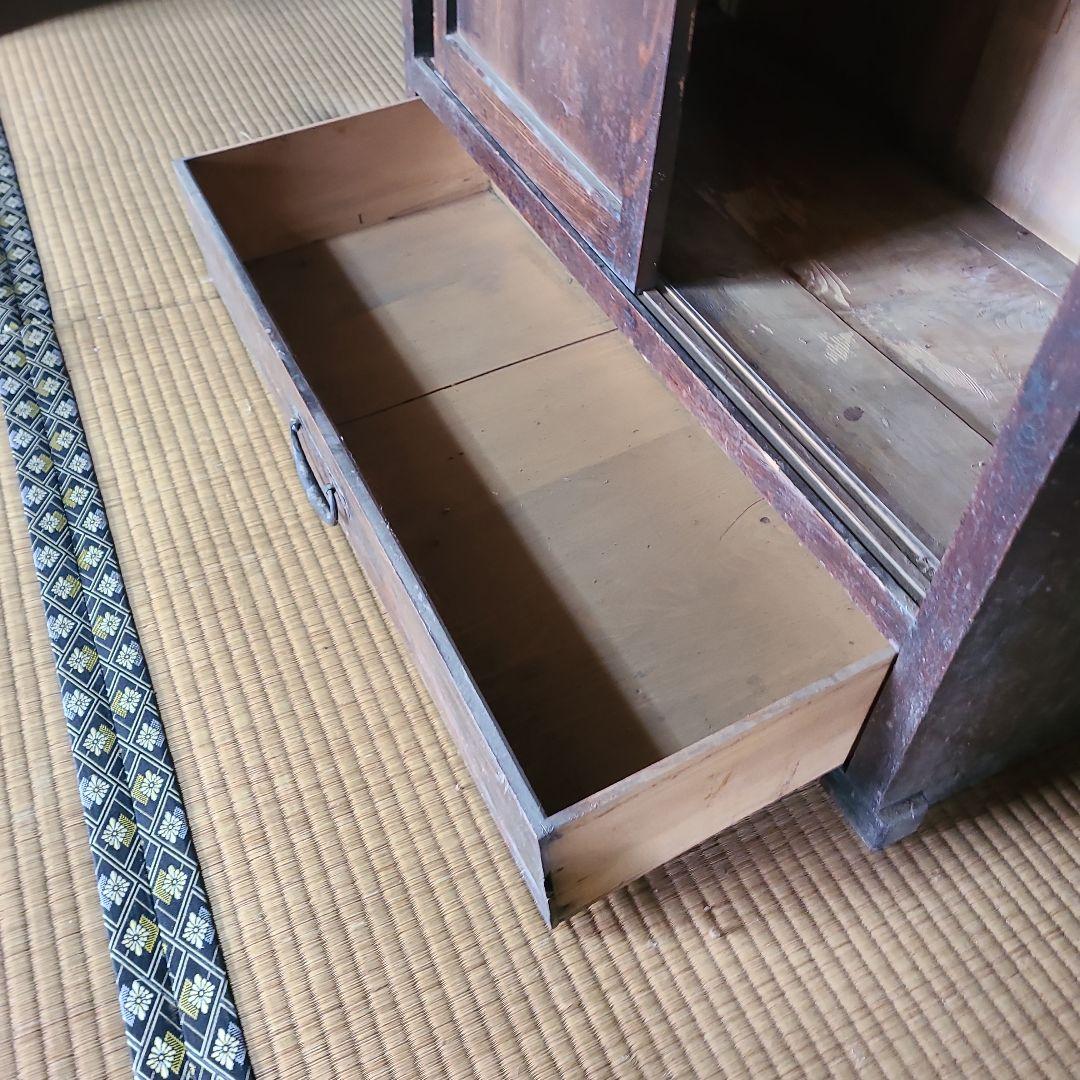 【在庫整理価格】昭和レトロ　木製　戸棚