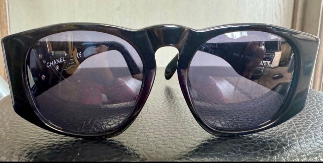 鑑定済 CHANEL サングラス マトラッセ 94305