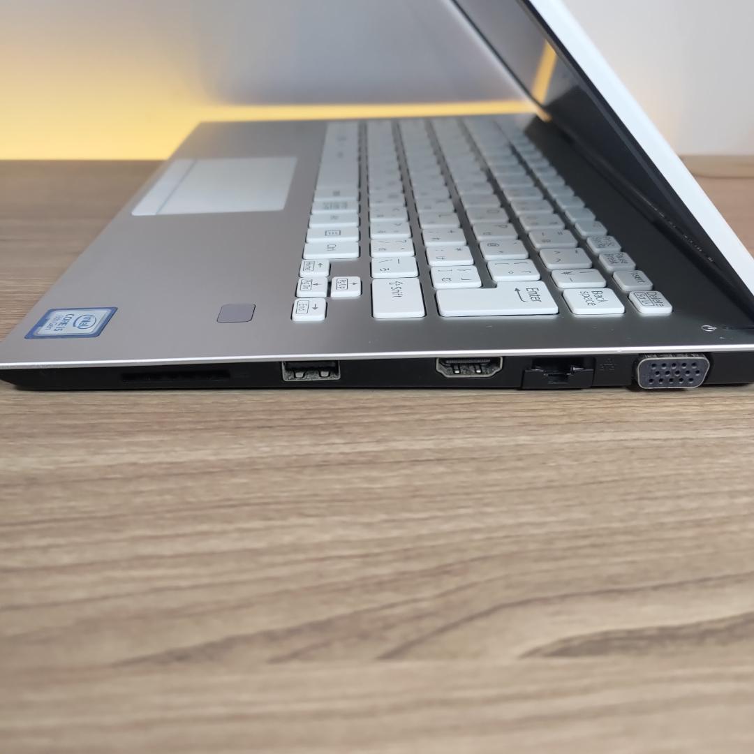 【超希少&美品】VAIO Pro PF ホワイト指紋認証オフィス付きノートPC