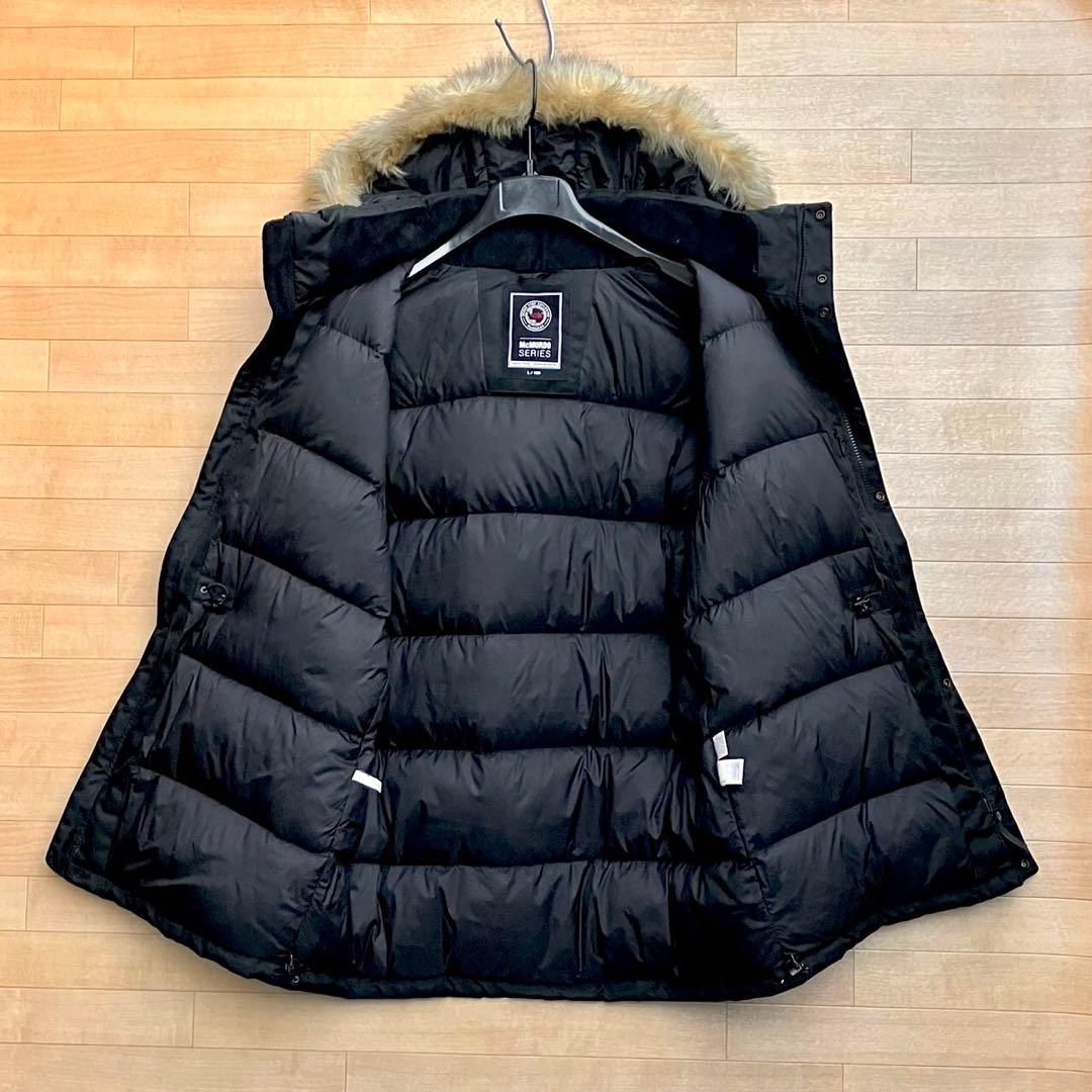 L ザ ノースフェイス ダウンジャケット マクマードパーカ 黒