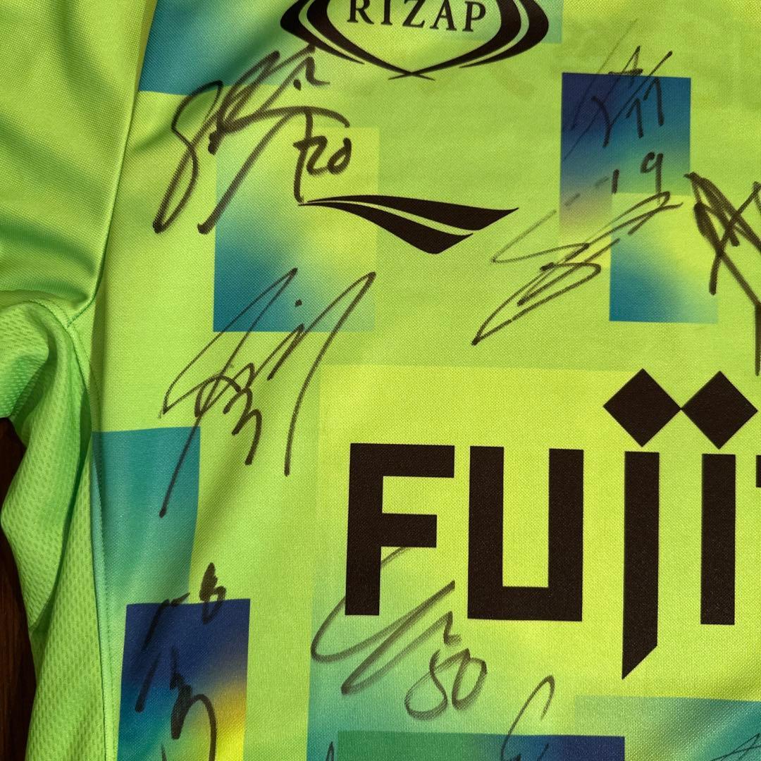 湘南ベルマーレ2025シーズン選手サイン入り オーセンティック1stユニフォーム