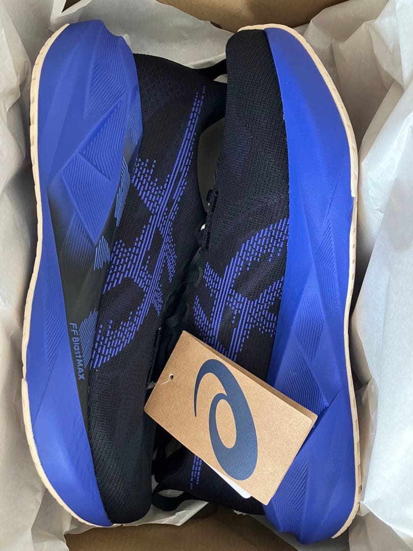 asics NOVABLAST 5 ノヴァブラスト 28.0 黒/コバルト