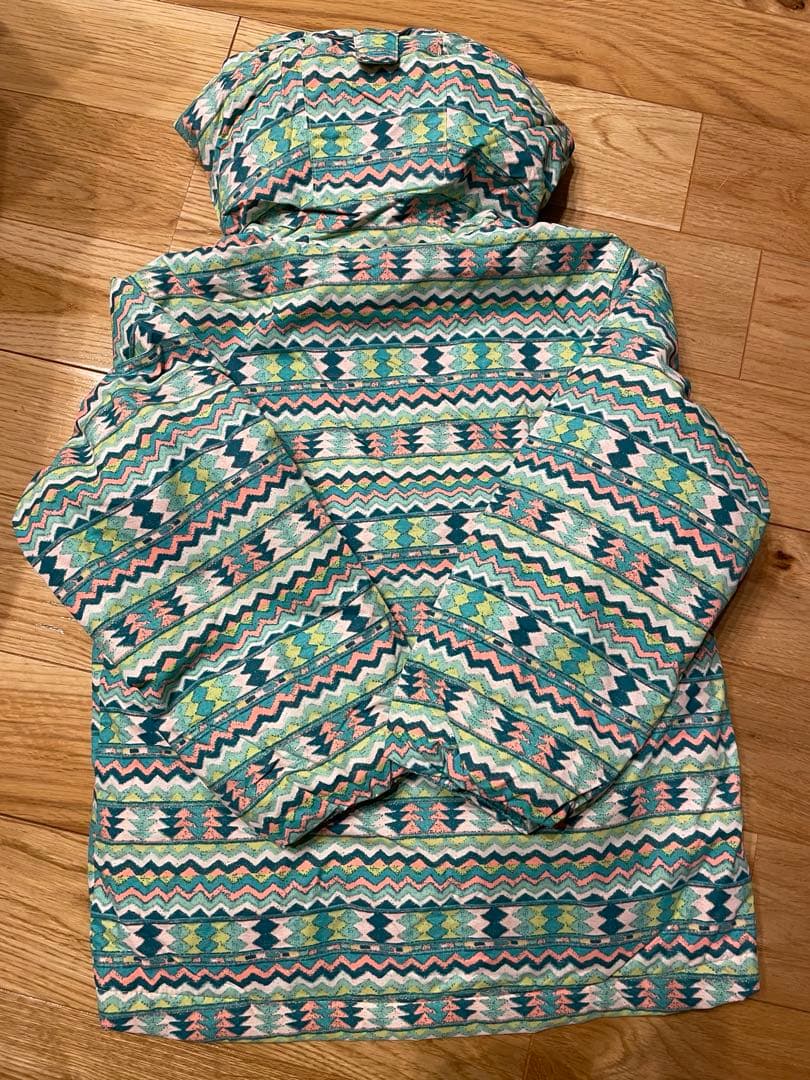 クリーニング済み　コロンビア　フロスティスロープセット　6-7y(xs) スキー