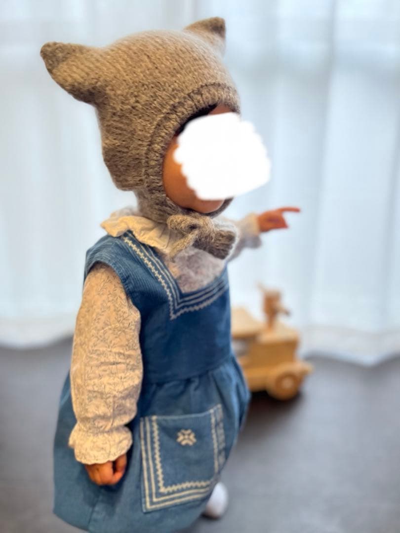 Apolina 2023AW Bonnie Cord ロンパース 1-2Y