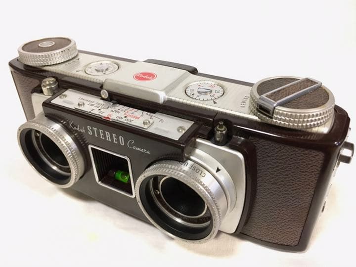 コダック　Kodak Stereo Camera　ビューアー付き珍品！ですから①