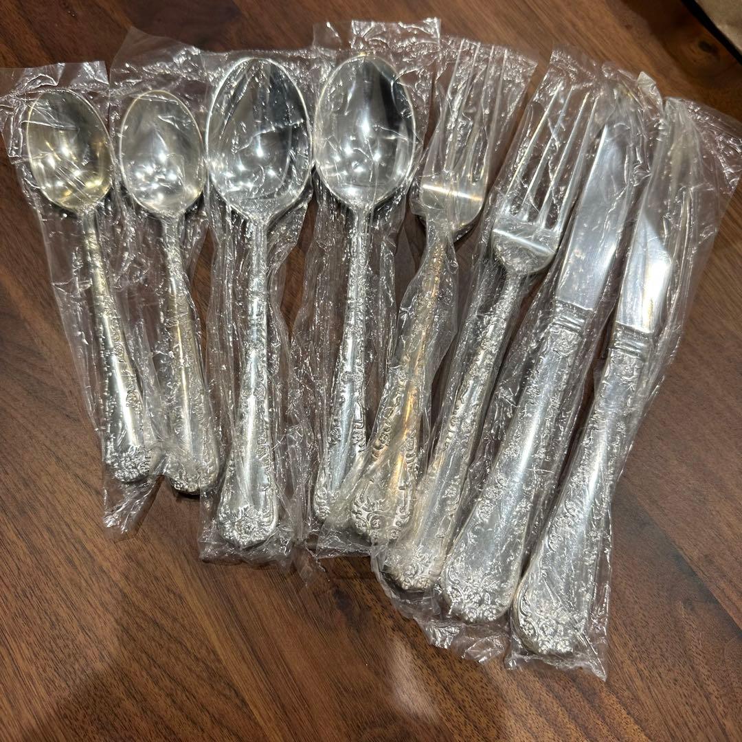 激レア 新品未使用 WM.ROGERS＆SON シルバー 銀 コート カトラリー