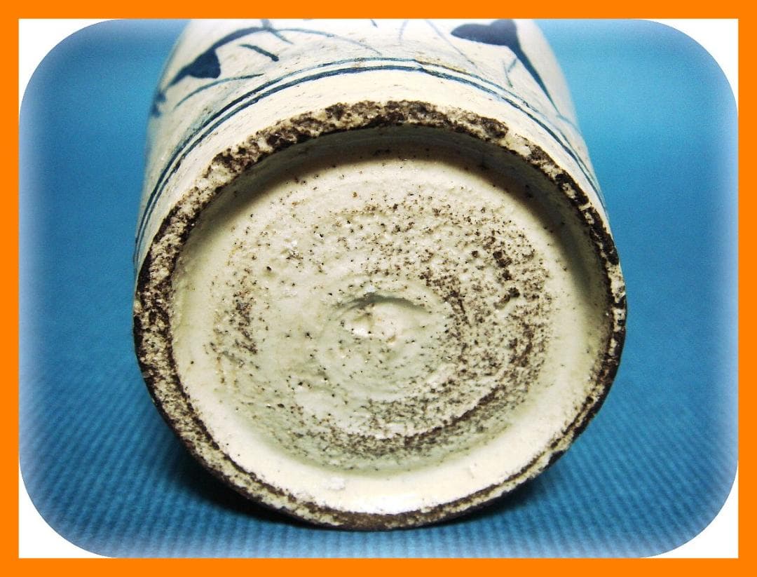 826『染付 蜻蛉 蕎麦猪口』　/骨董品 古美術 アンティーク 古玩