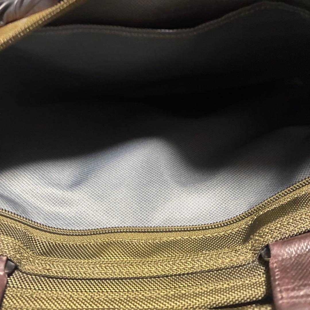 TUMI エクスパンダブル　ビジネスバッグ　2way カーキ　2層　大容量