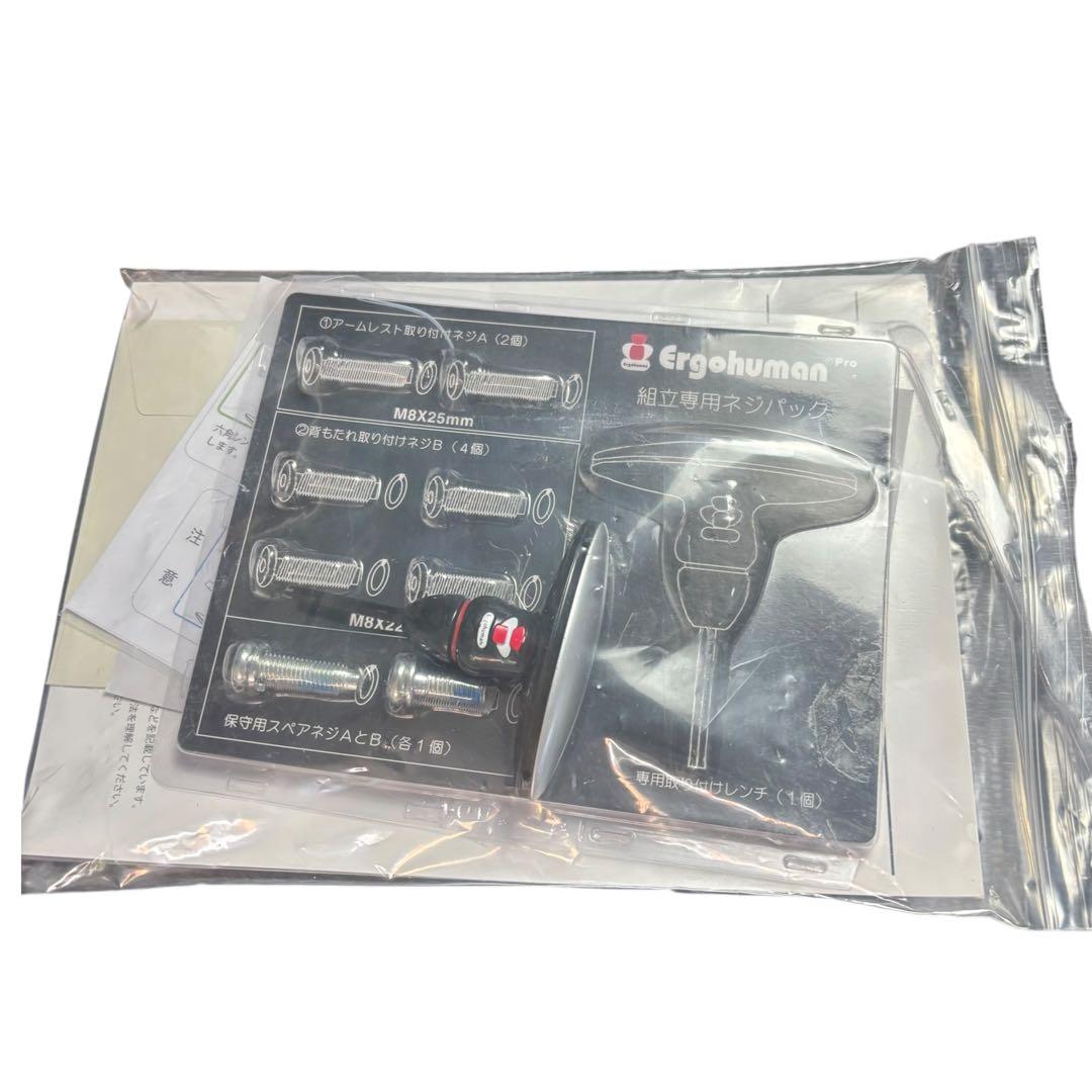 Ergohuman pro エルゴヒューマンプロ 説明書あり ベッドレスト付き