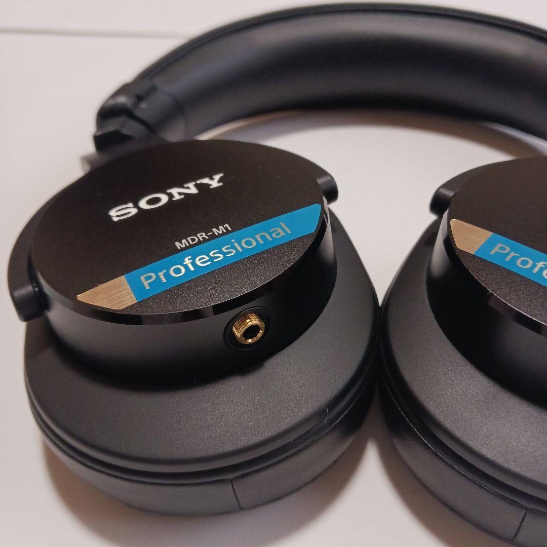 SONY MDR-M1 ブラック 有線 ヘッドホン