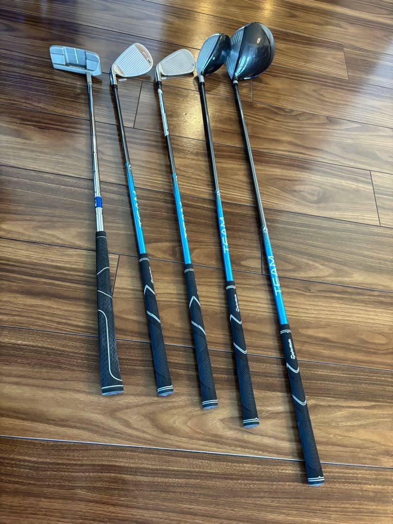 テーラーメイド ゴルフ　セットクラブ　中古5本セット 初心者 入門 大人気モデル