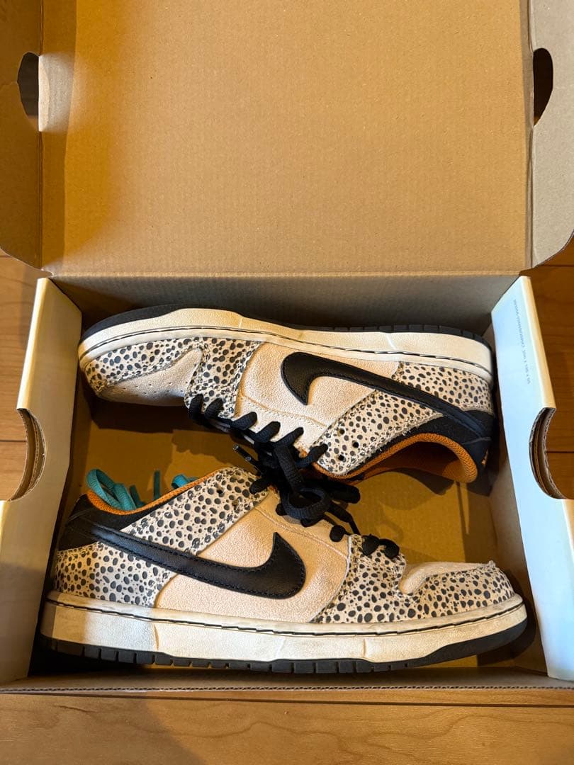 Nike SB Dunk Low Pro Electric Safari 22㎝