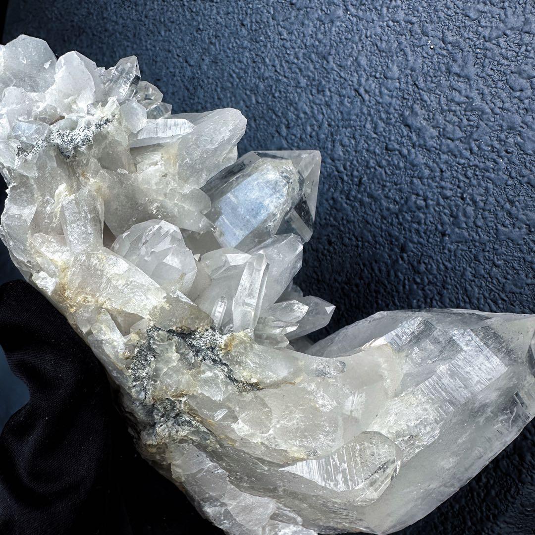 希少❗️高級品 ❗虹入り☆超綺麗♡超強いパワー ヒマラヤ水晶 クラスターA1481