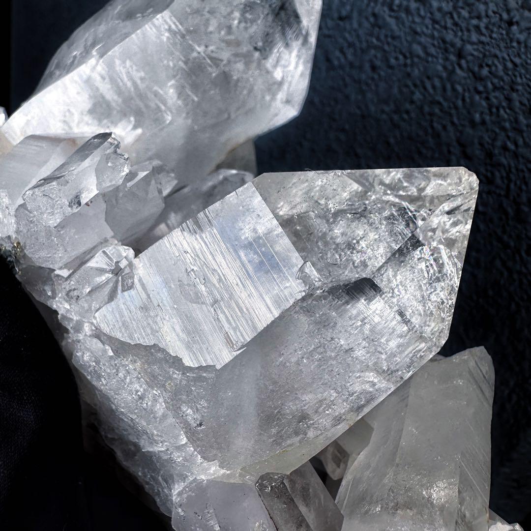 希少❗️高級品 ❗虹入り☆超綺麗♡超強いパワー ヒマラヤ水晶 クラスターA1481