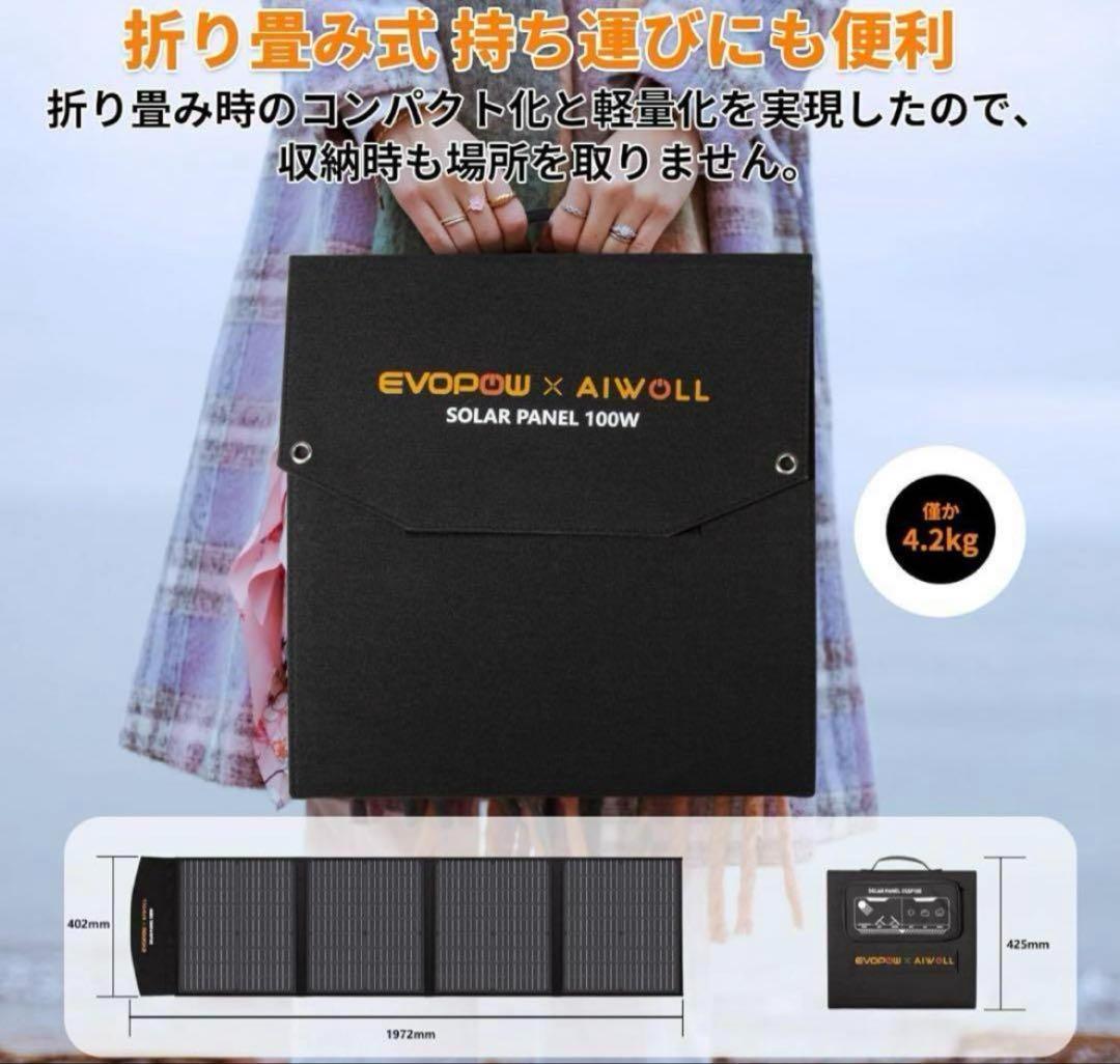100Wソーラーパネル