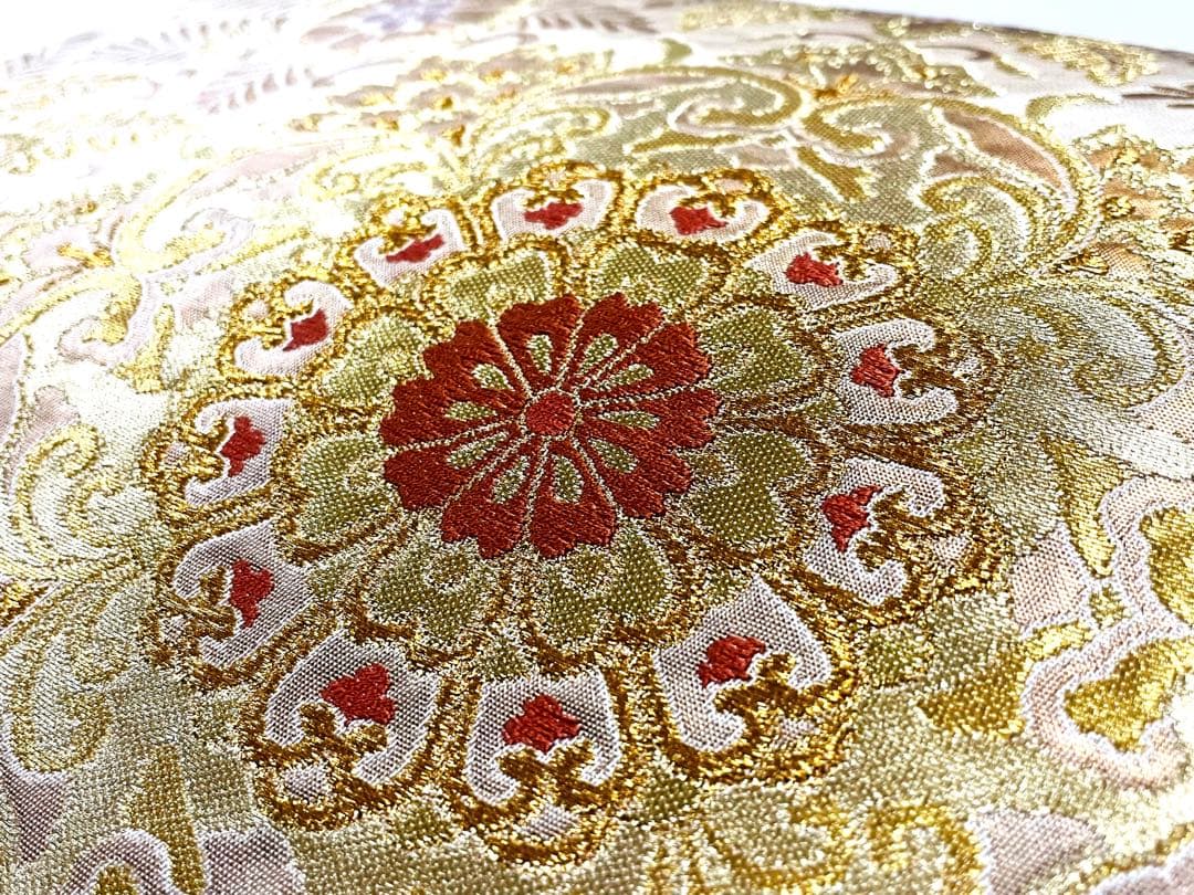 逸品♡ 西陣織　豪華♡金糸　礼装用　正絹　袋帯