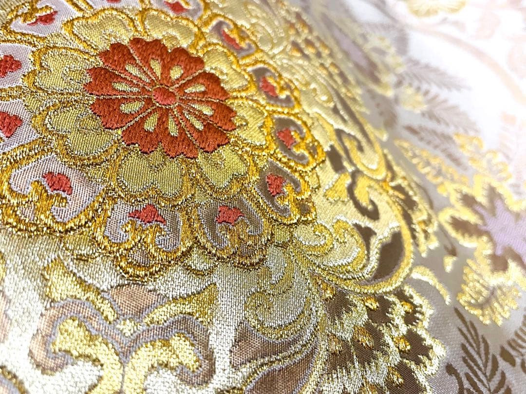 逸品♡ 西陣織　豪華♡金糸　礼装用　正絹　袋帯
