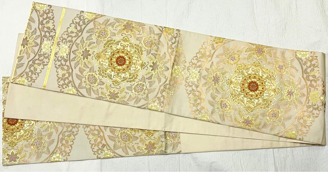 逸品♡ 西陣織　豪華♡金糸　礼装用　正絹　袋帯