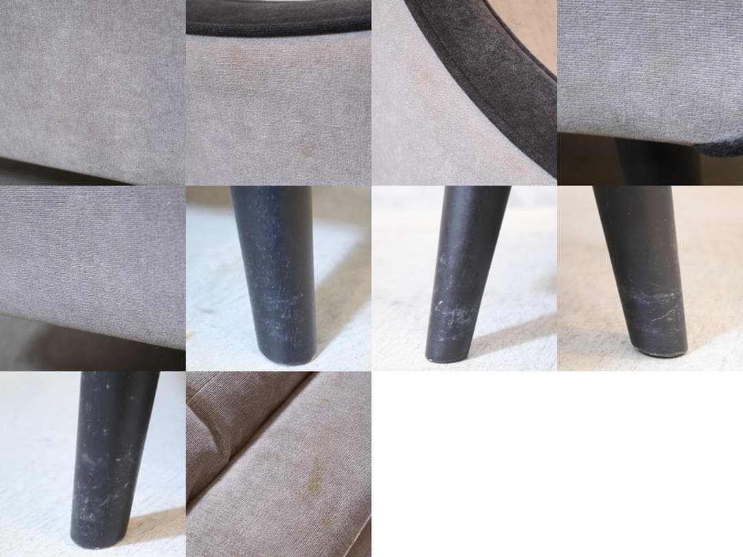 Francfrancフランフラン ピルティ 1人掛けソファ シングルソファ