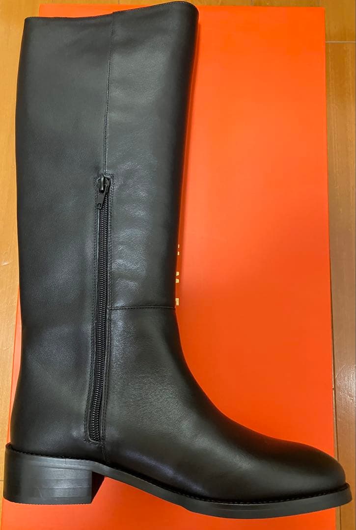 新品SLOBE IENA【REMME/レメ】 ブラックBASIC ロングブーツ