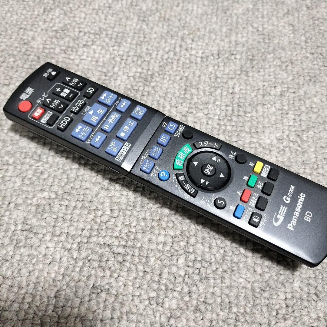 Panasonic DMR-BR580 ブルーレイレコーダー付属品付き