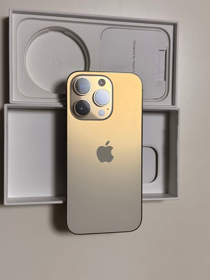 iPhone14 Pro 128GB ゴールド｜SIMフリー｜国内正規品｜箱付き