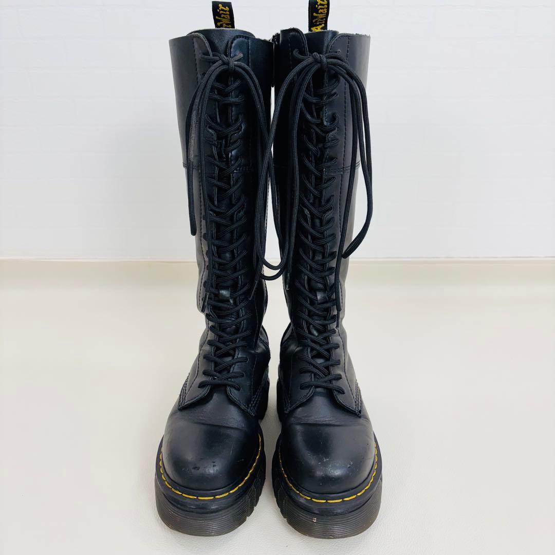 2735　ドクターマーチン AUDRICK ロングブーツ 20ホール　厚底ブーツ