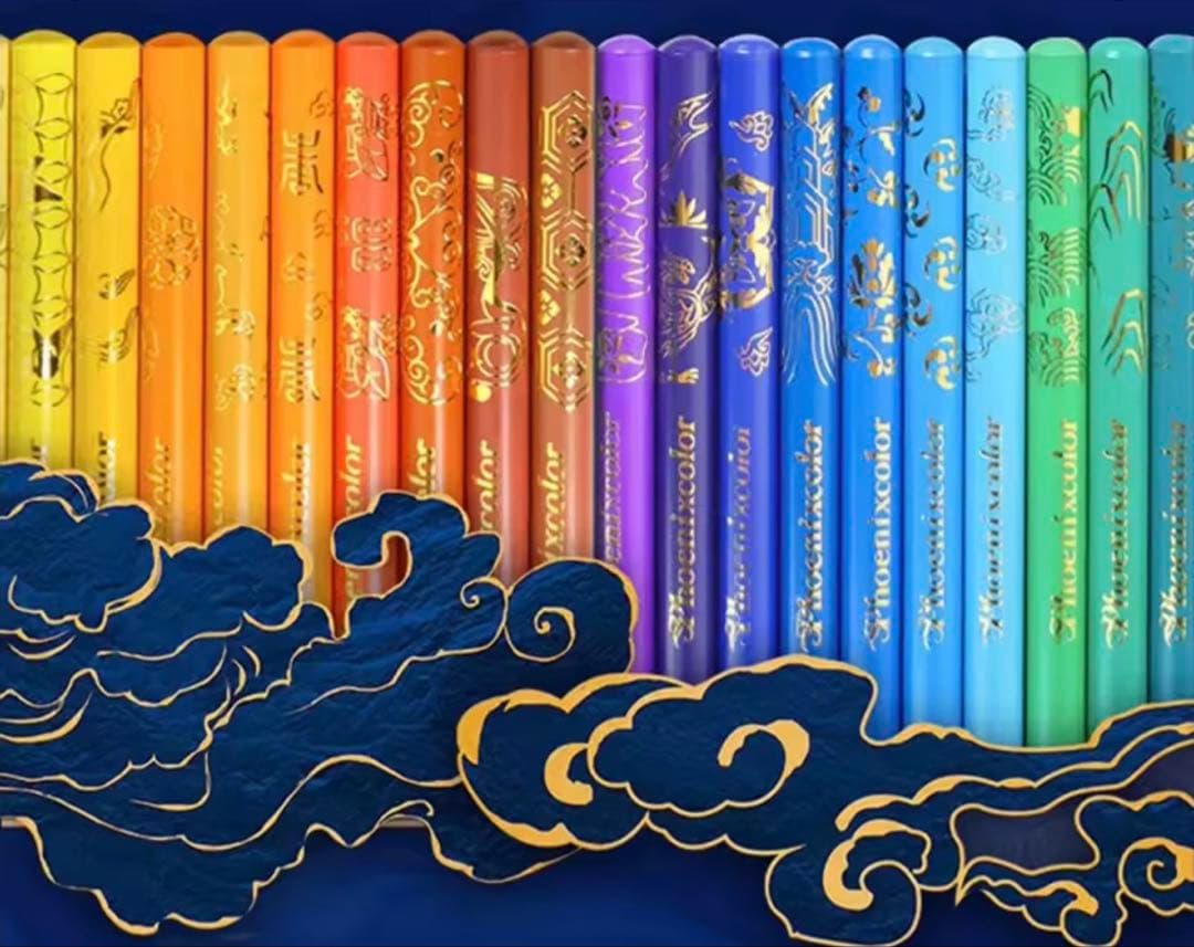 【新品未開封】Phoenixcolor 100色 油性色鉛筆