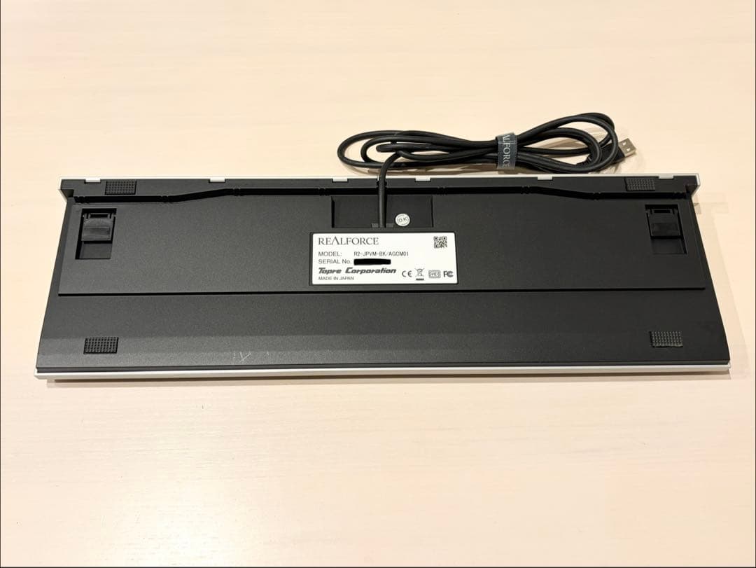 東プレ REALFORCE for Mac キーボード R2-JPVM-BK