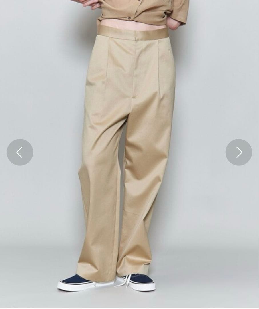 6 BEAUTY&YOUTH UNITED ARROWSコットンチノパンツ