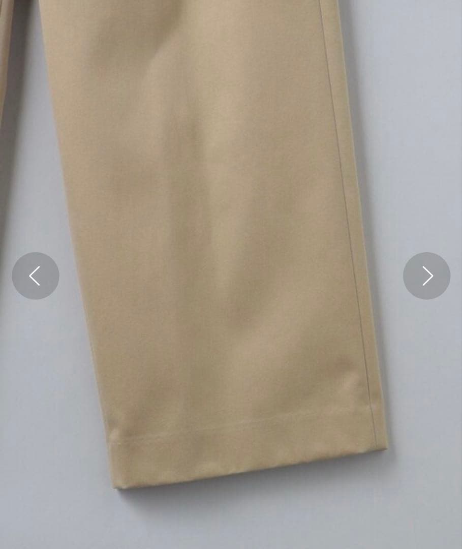 6 BEAUTY&YOUTH UNITED ARROWSコットンチノパンツ