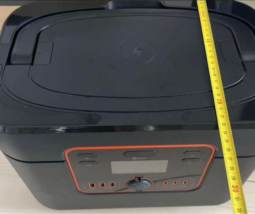 アウトドア充電式ポータブルインバーター　発電所　1200w 新品PSEマークあり