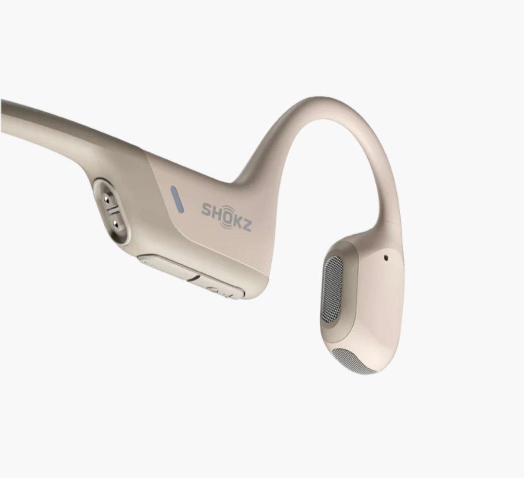【超美品】SHOKZ OPENRUN PRO 骨伝導イヤホン ベージュ